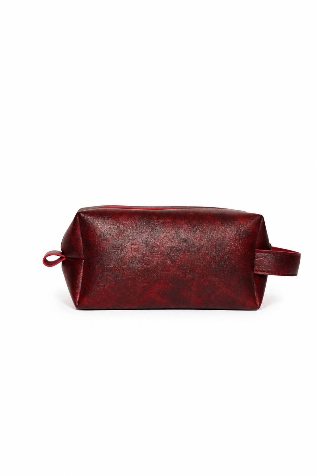 The Velvet Maroon Pouch